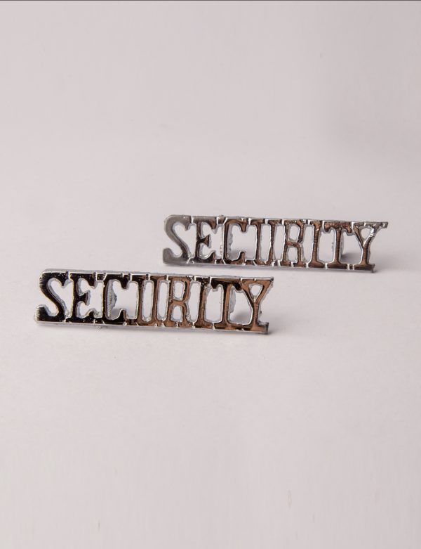 SECURITY SHOULDER BADGE